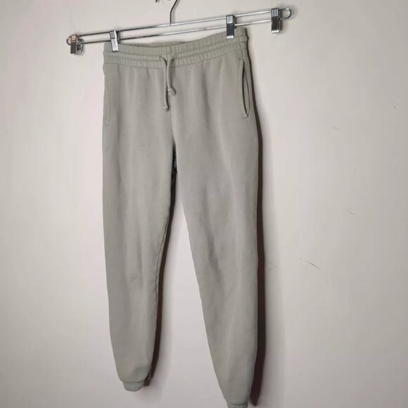 Aritzia ,Tna Cozy AF Fleece Sweatpants Joggers Size M Aritzia Olive Athleisure - Picture 1 of 3